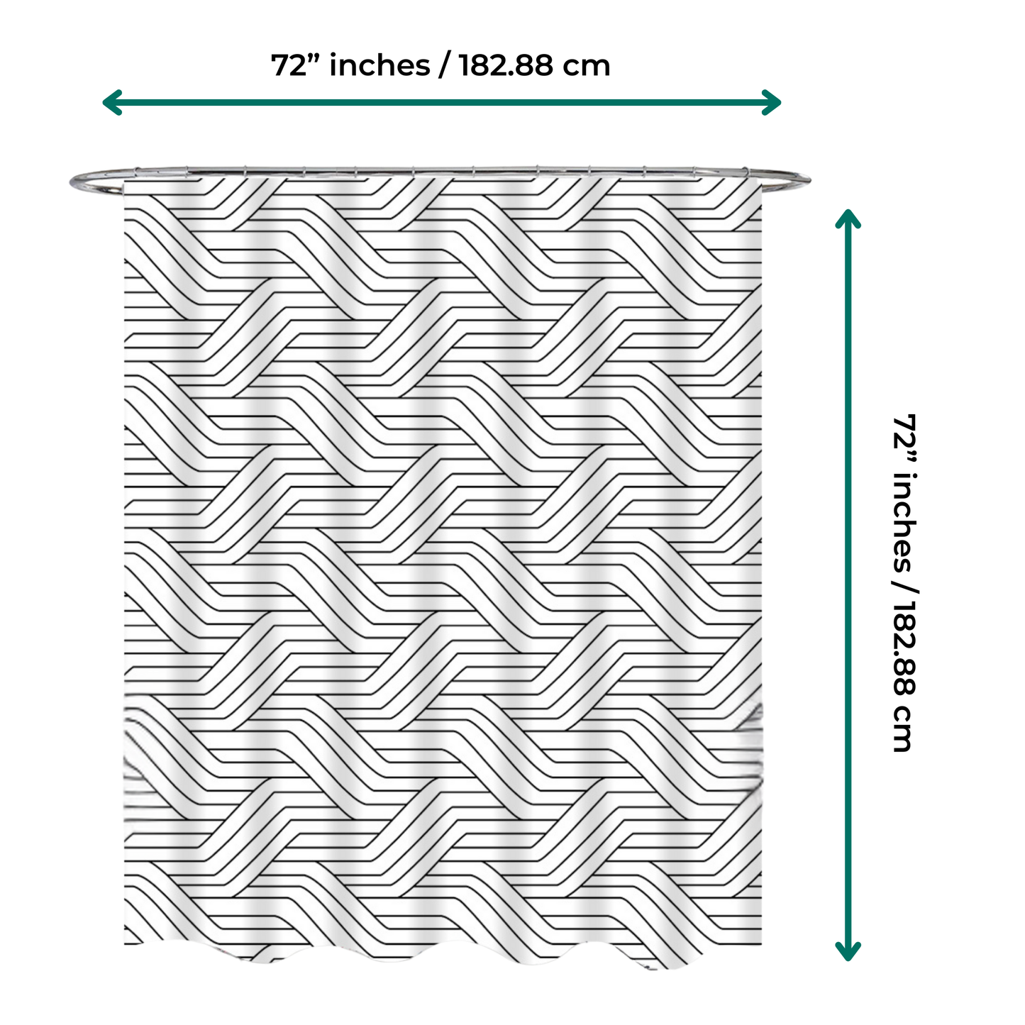 Shower Curtain - Geometric