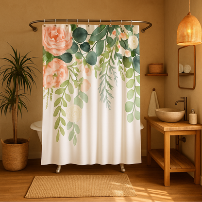 Shower Curtain - Peony