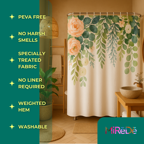 Shower Curtain - Peony