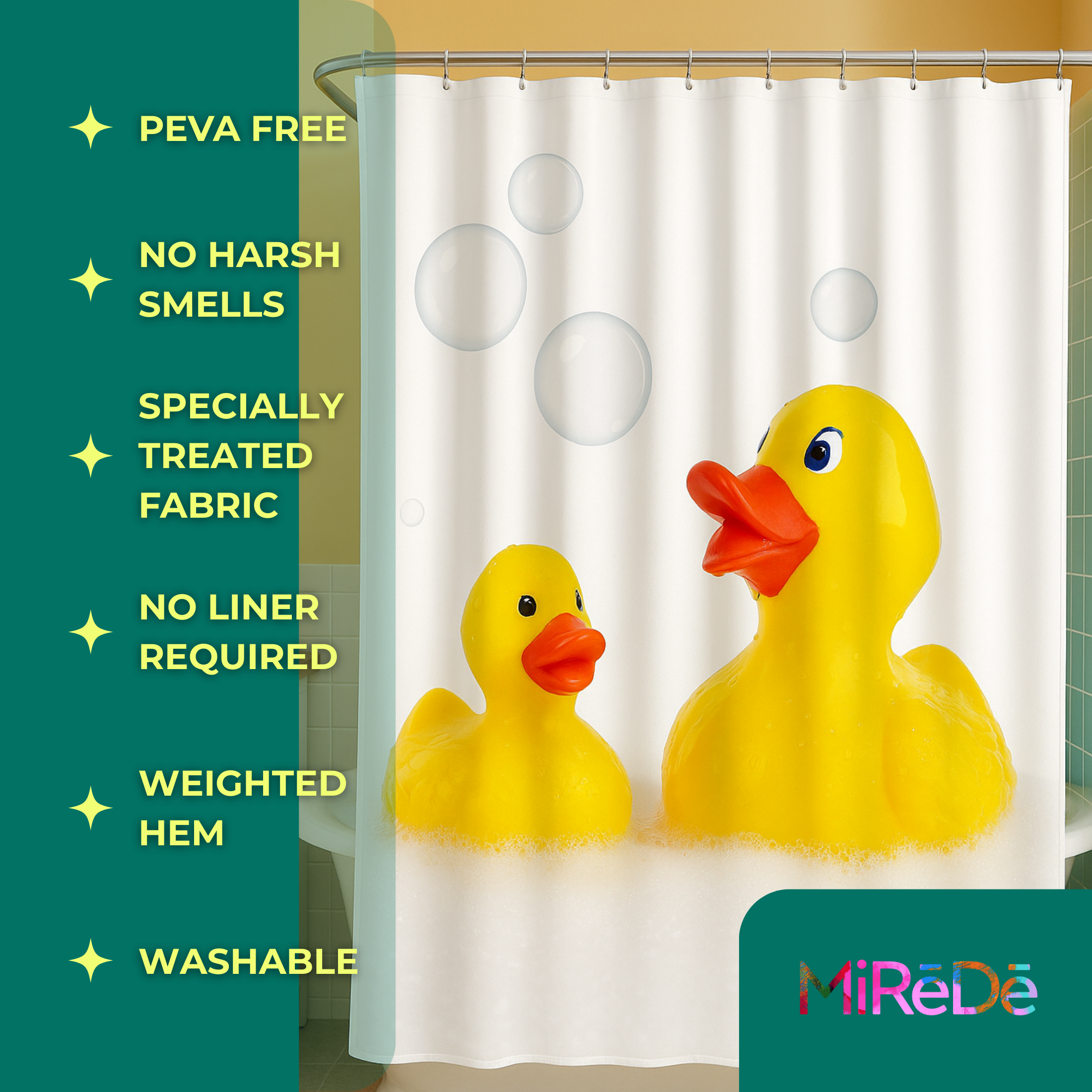 Shower Curtain - Rubber Ducks