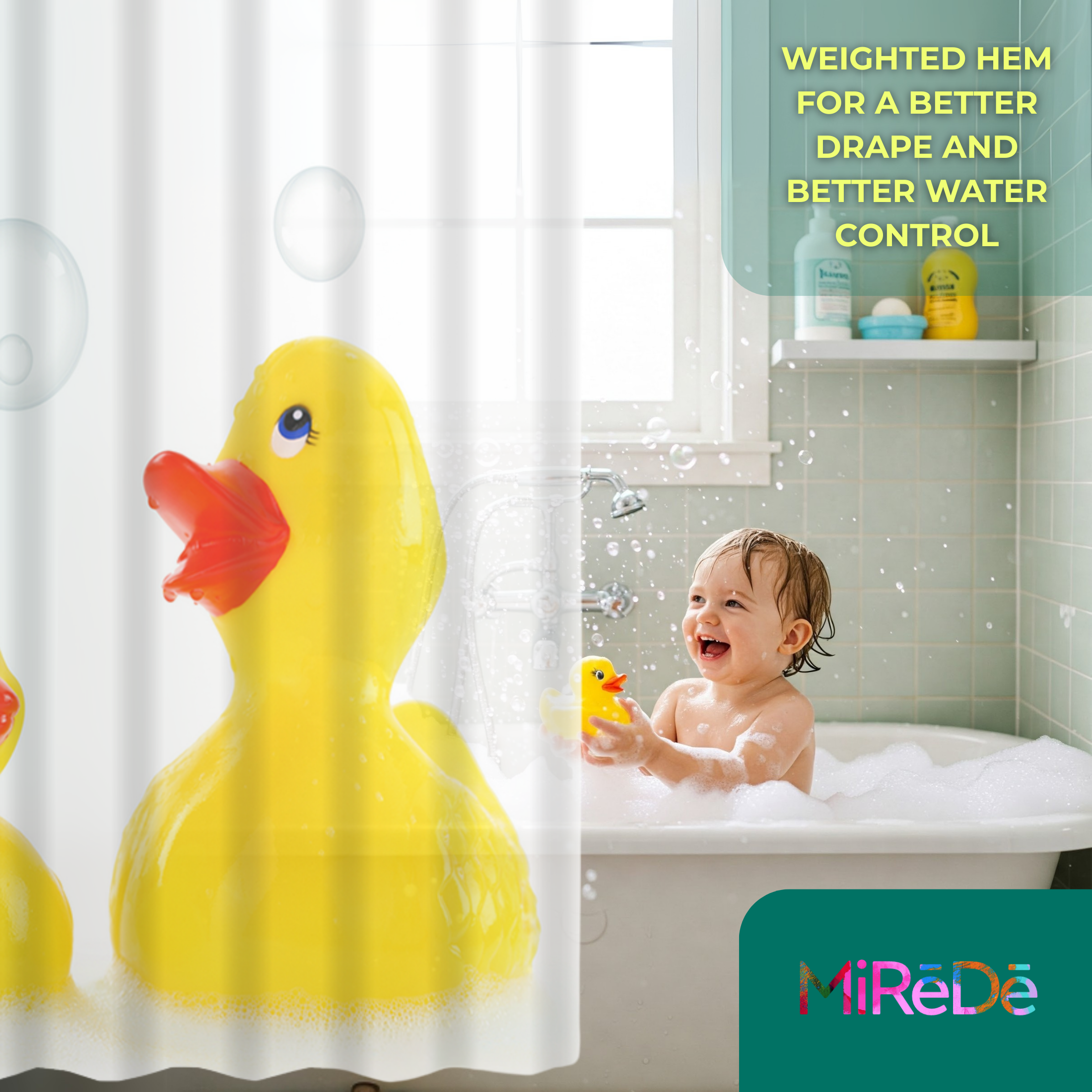 Shower Curtain - Rubber Ducks