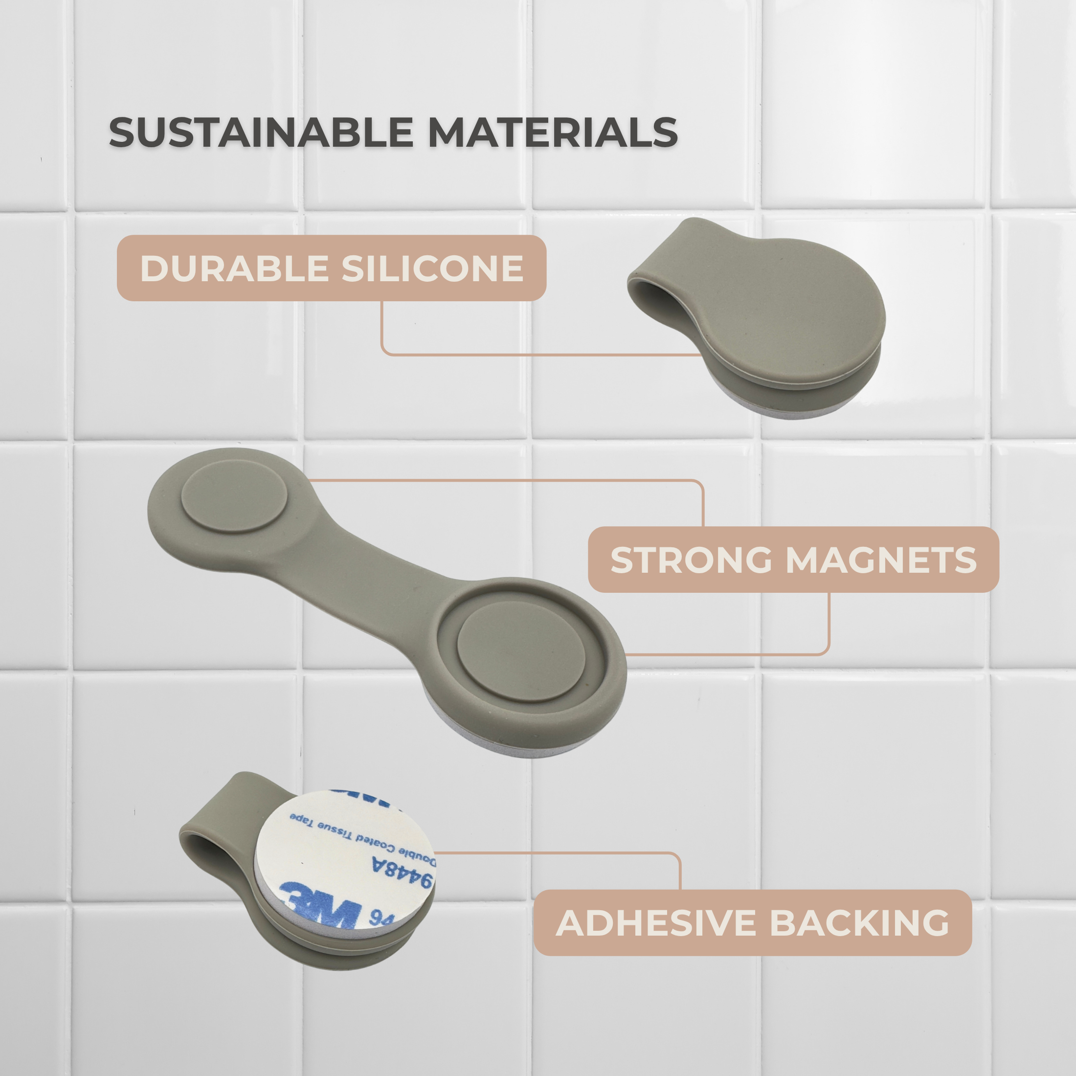 Shower Curtain Keeper Nimbus Cloud