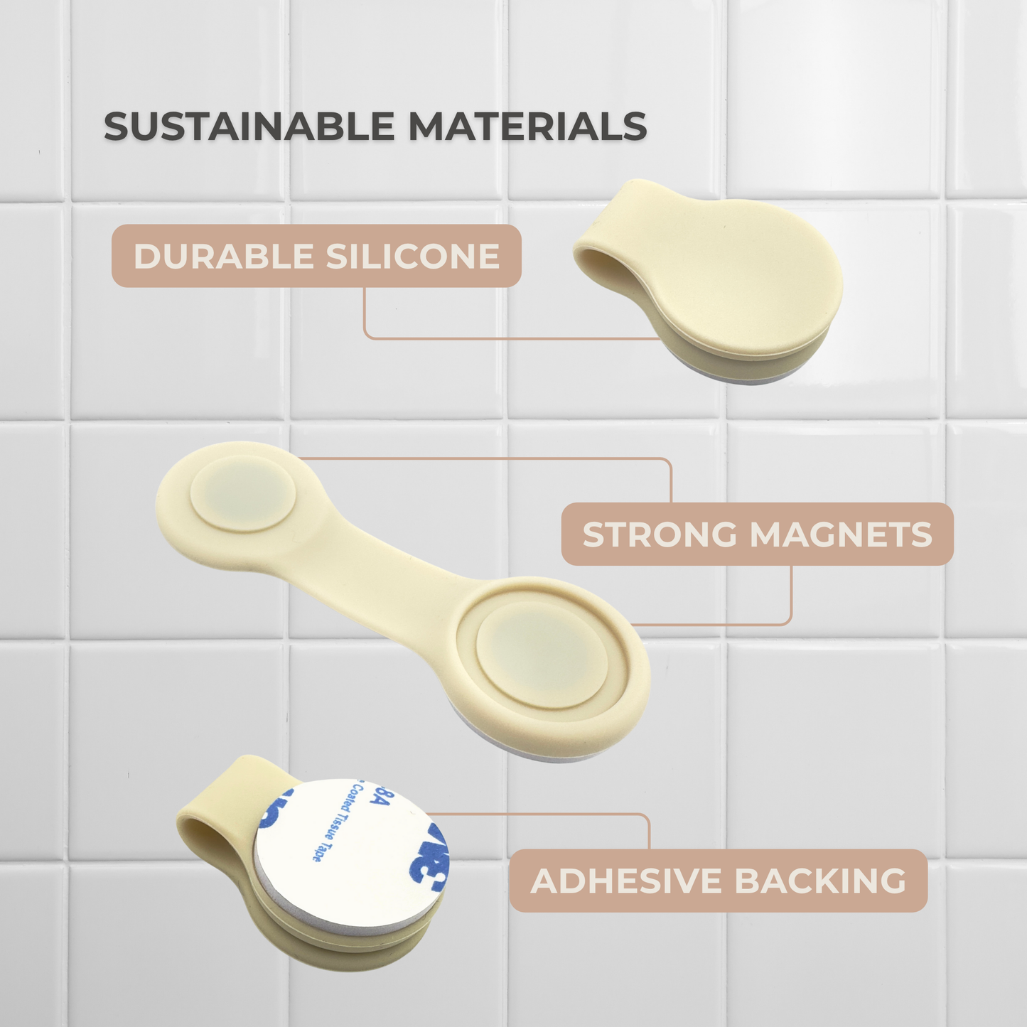 Shower Curtain Keeper Coconut Milk