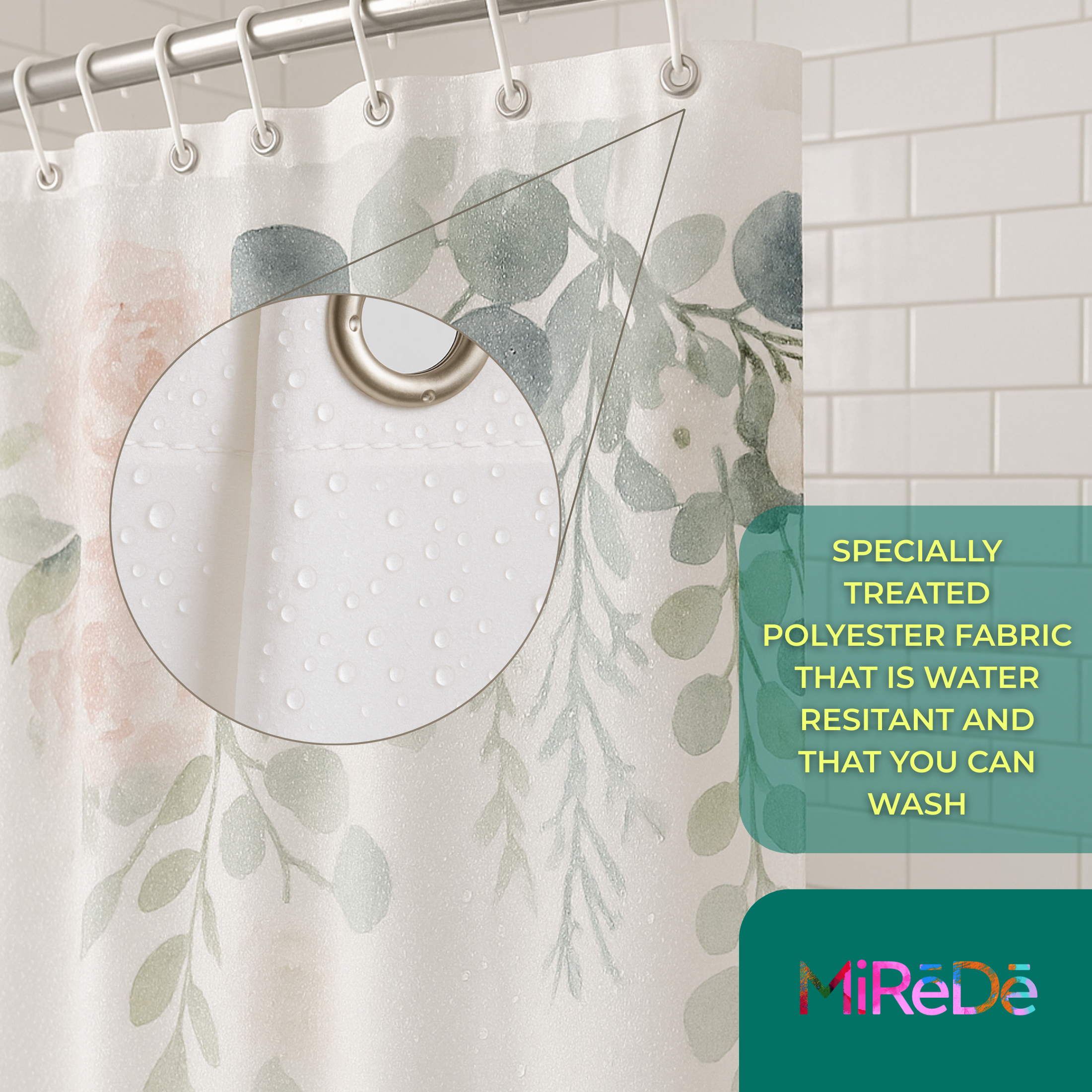 Shower Curtain - Peony