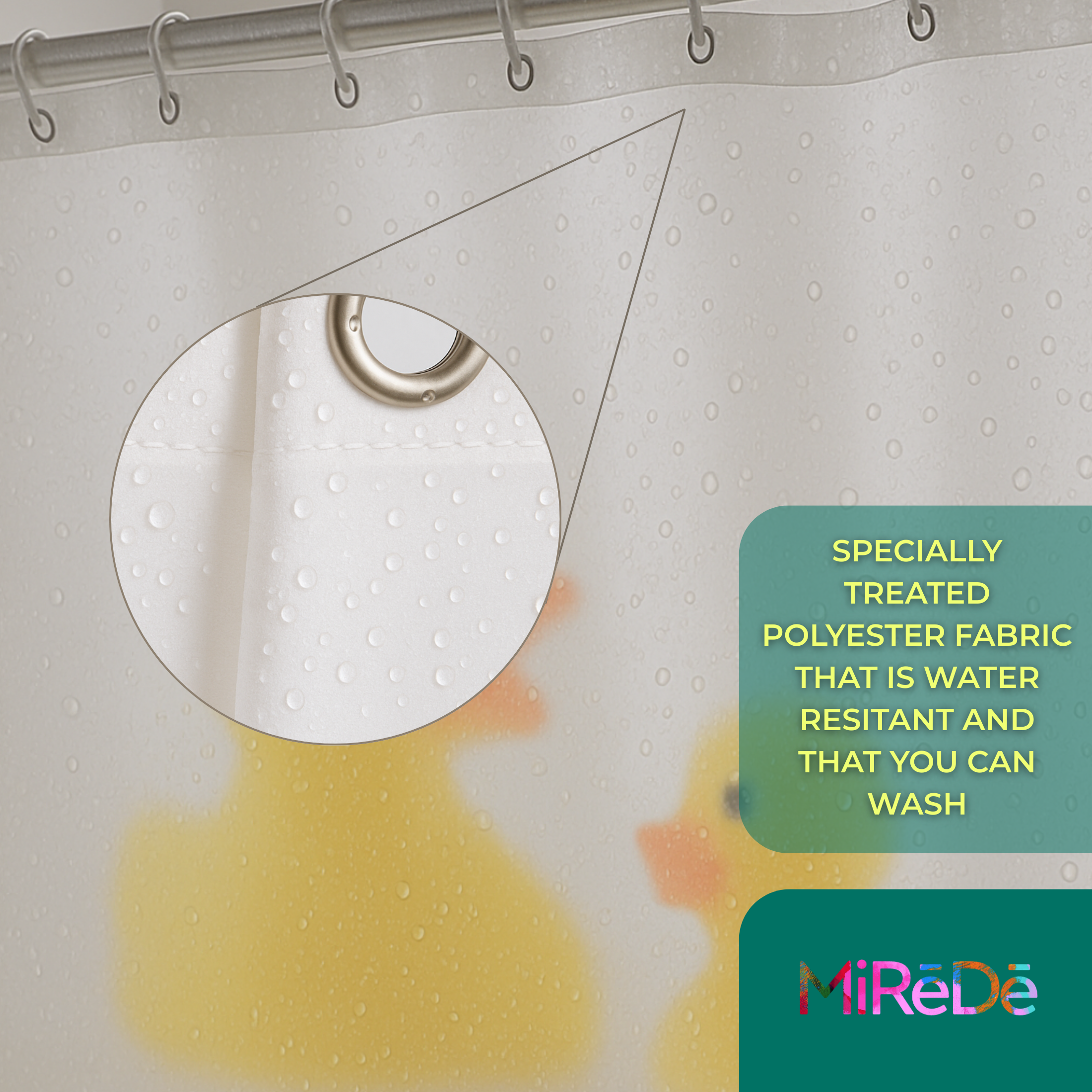 Shower Curtain - Rubber Ducks