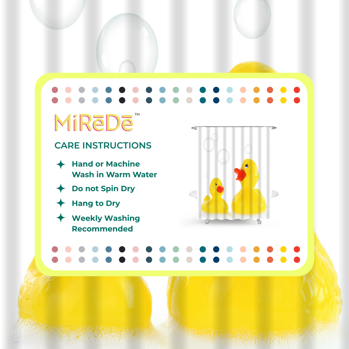 Shower Curtain - Rubber Ducks