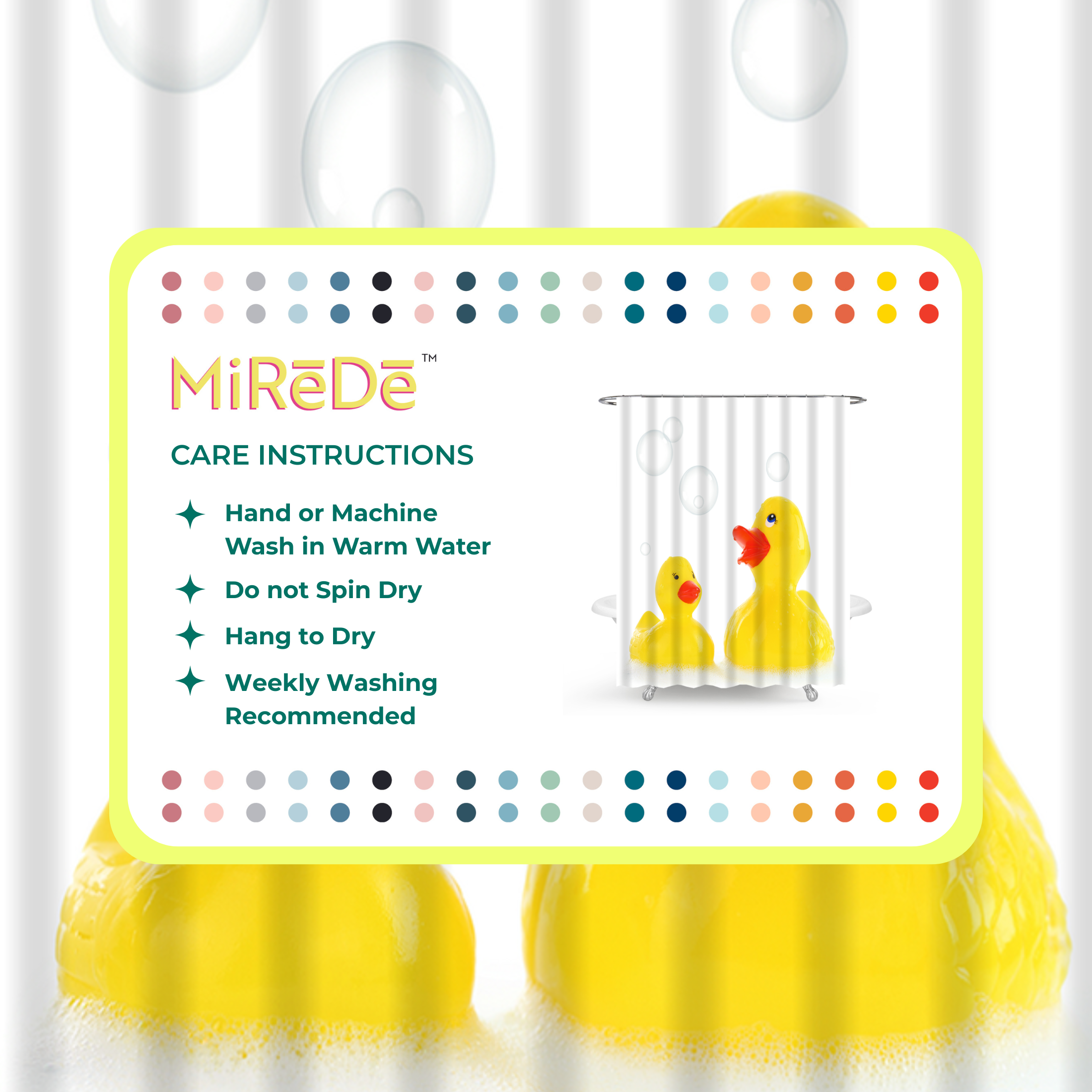 Shower Curtain - Rubber Ducks