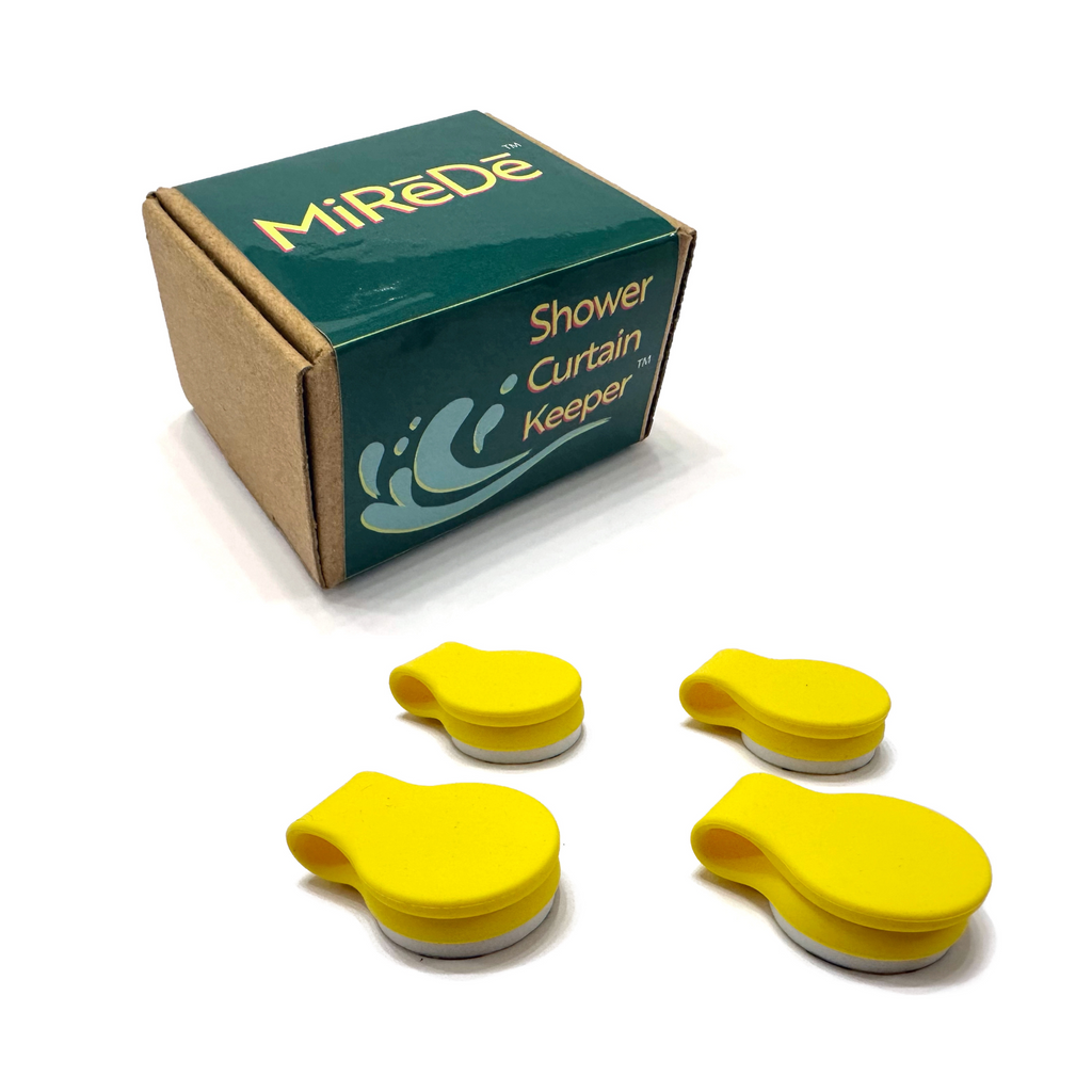 Shower Curtain Keeper Buttercup Yellow - Limited Quantities