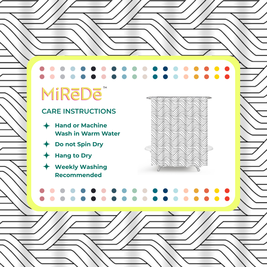 Shower Curtain - Geometric