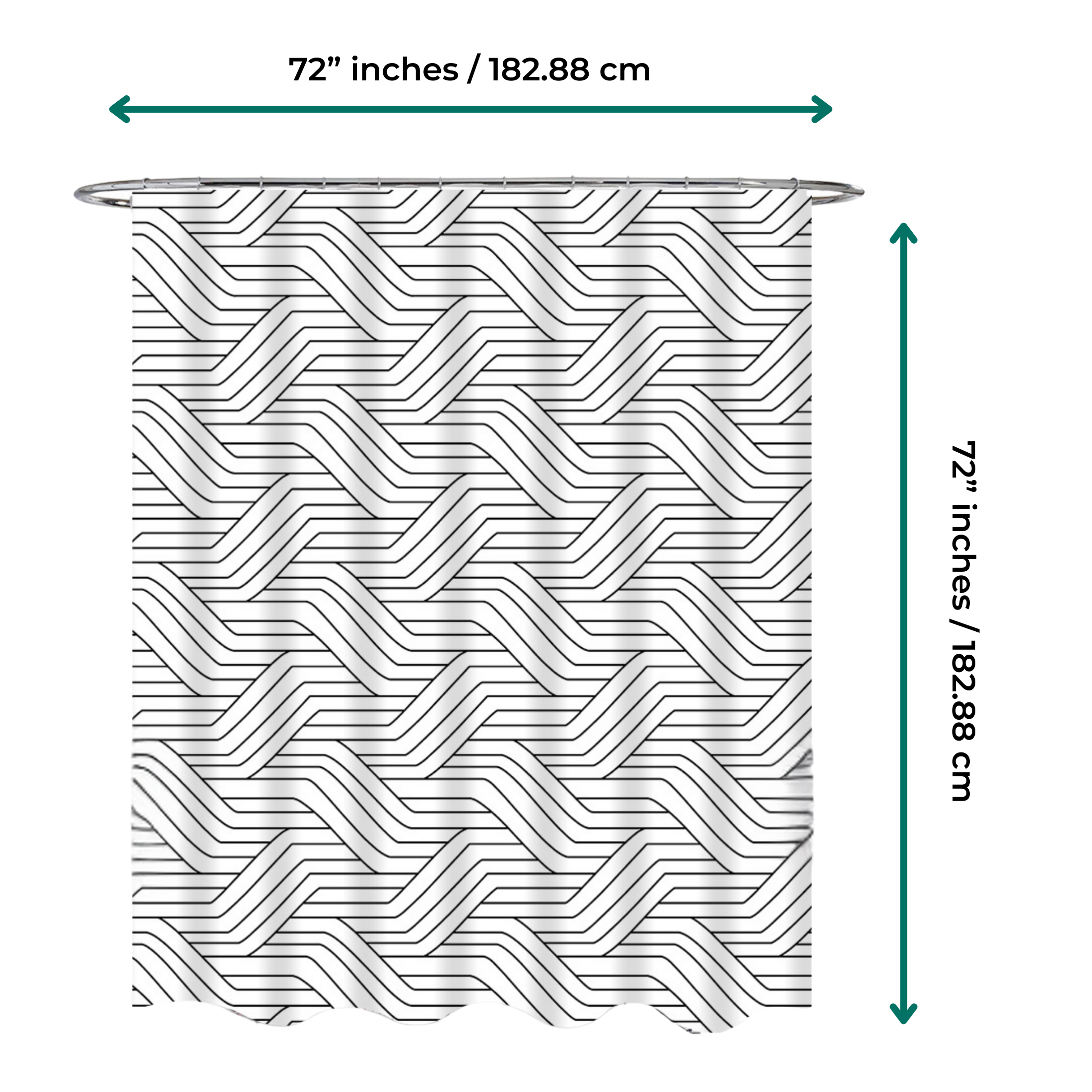 Shower Curtain - Geometric