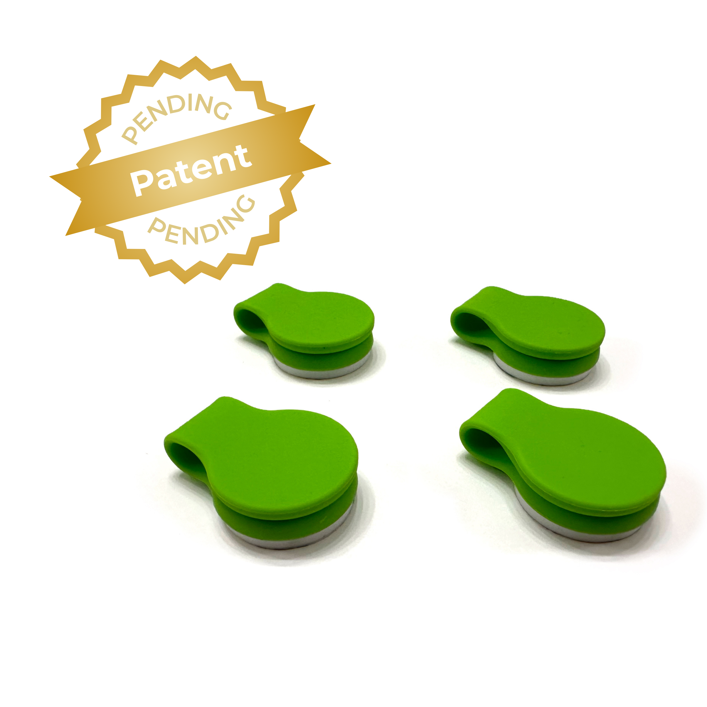 Shower Curtain Keeper Bright Green - Limited Quantities