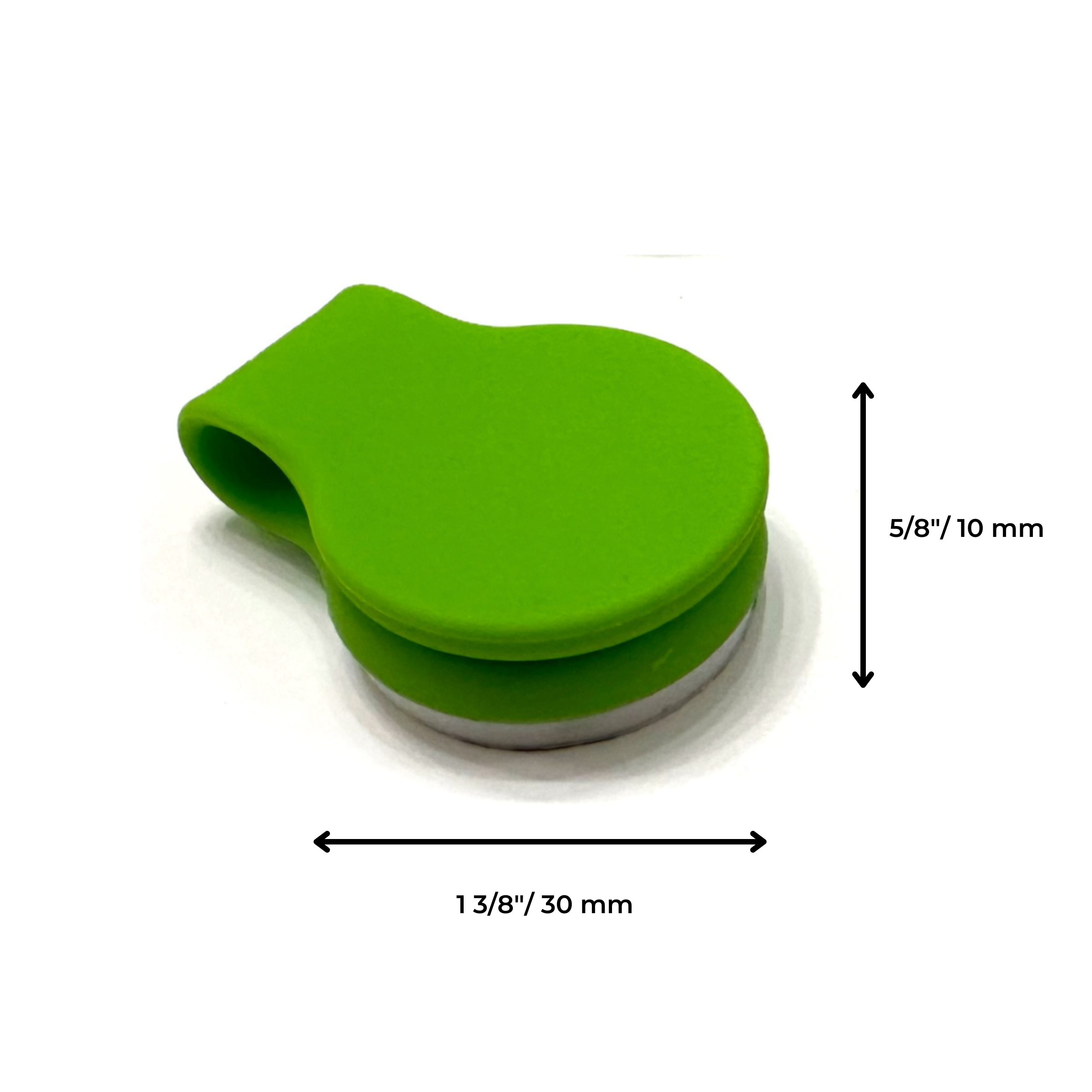 Shower Curtain Keeper Bright Green - Limited Quantities