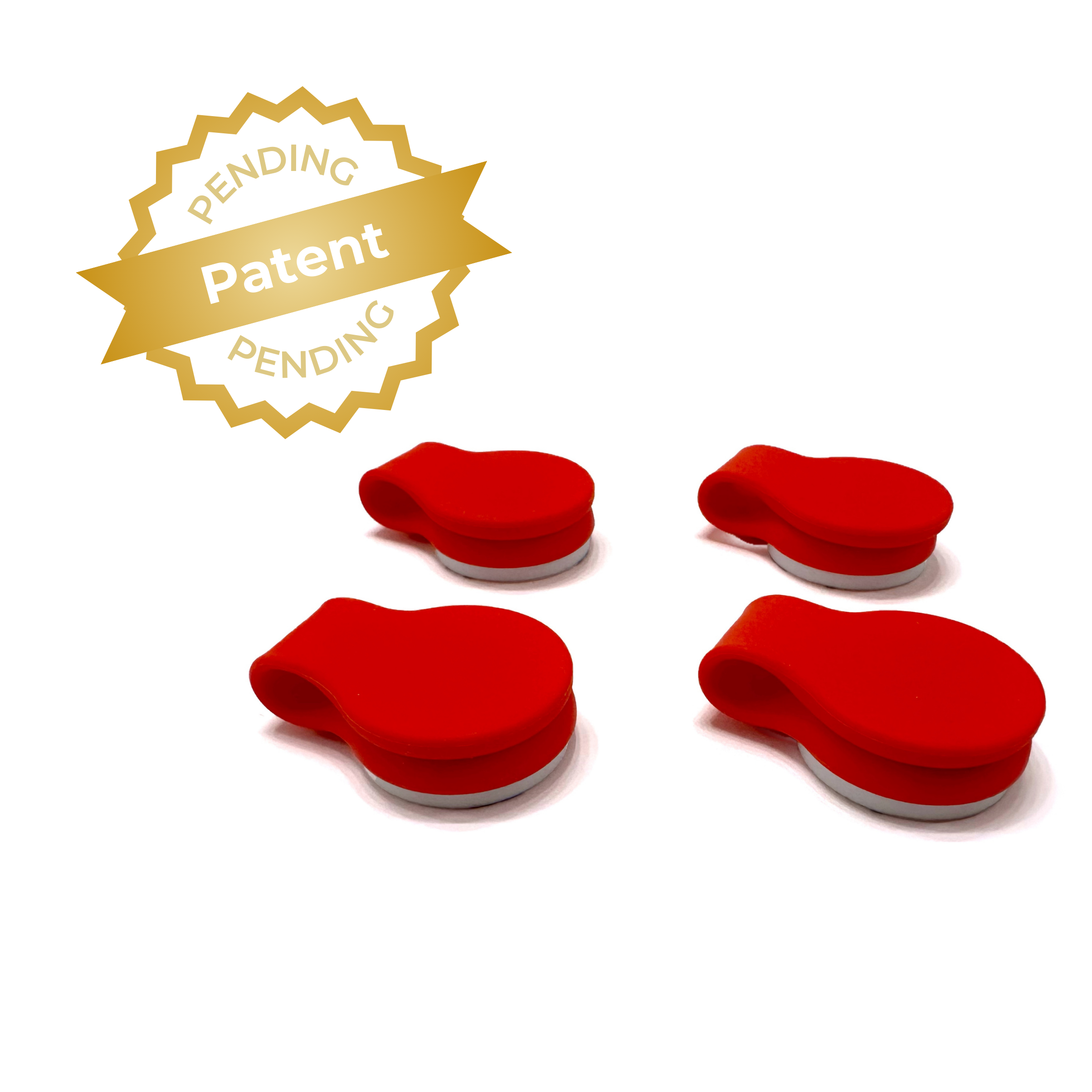 Shower Curtain Keeper Brilliant Red - Limited Quantities