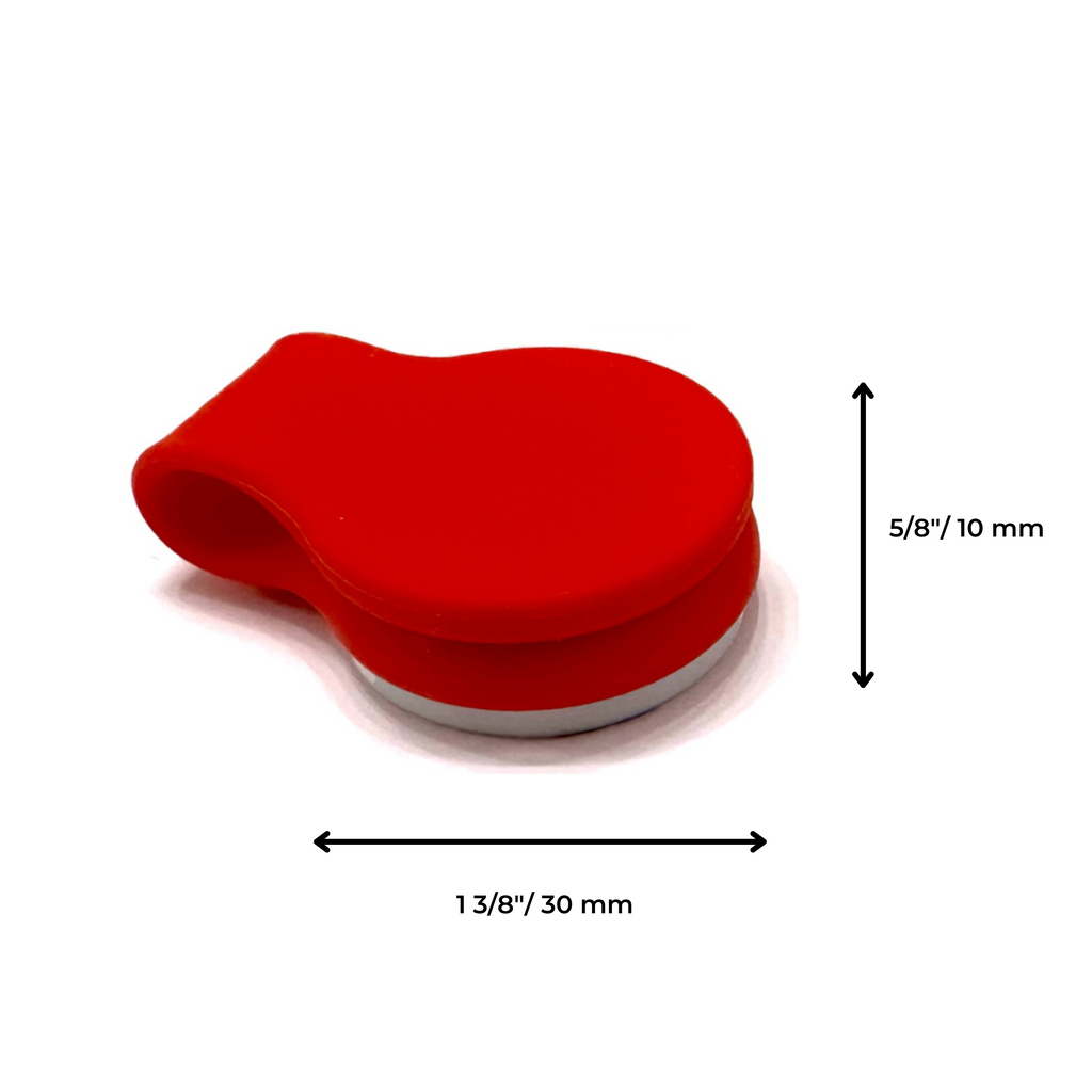 Shower Curtain Keeper Brilliant Red - Limited Quantities