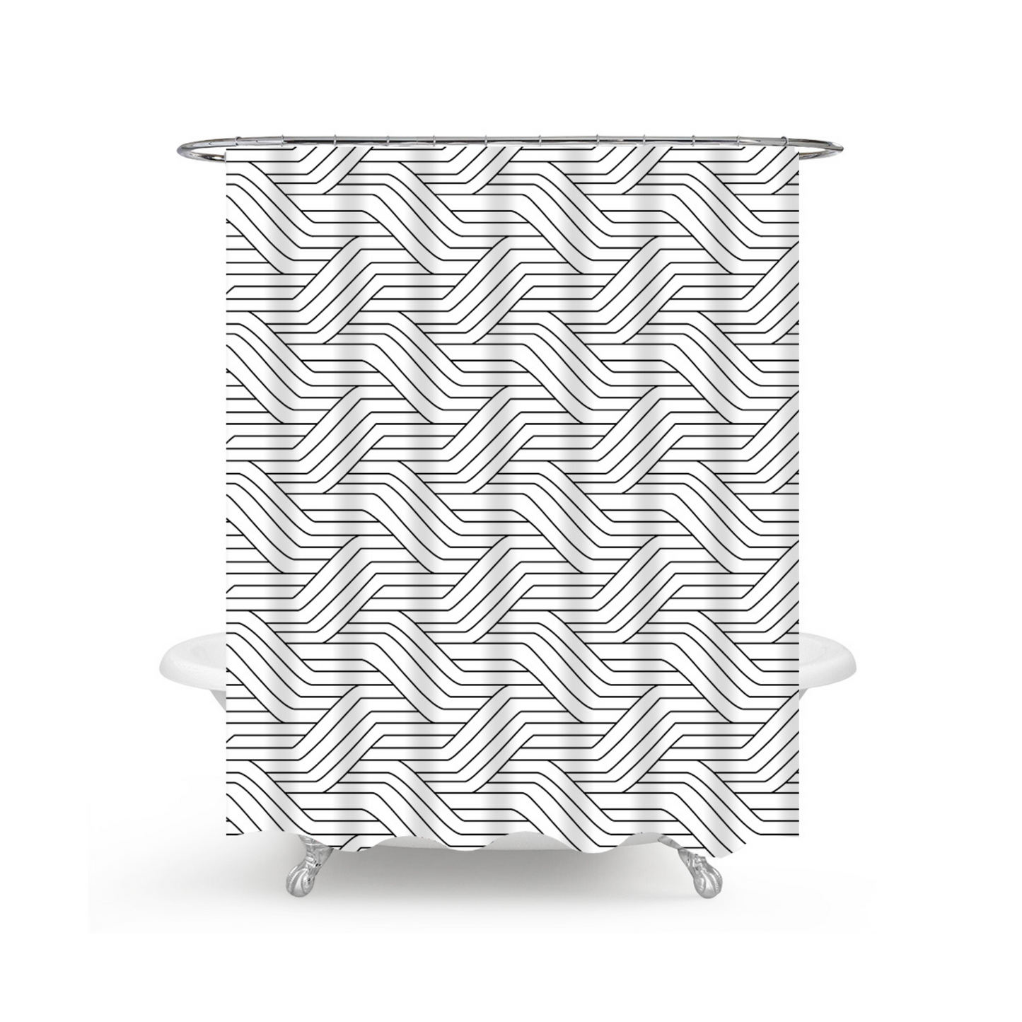 Shower Curtain - Geometric