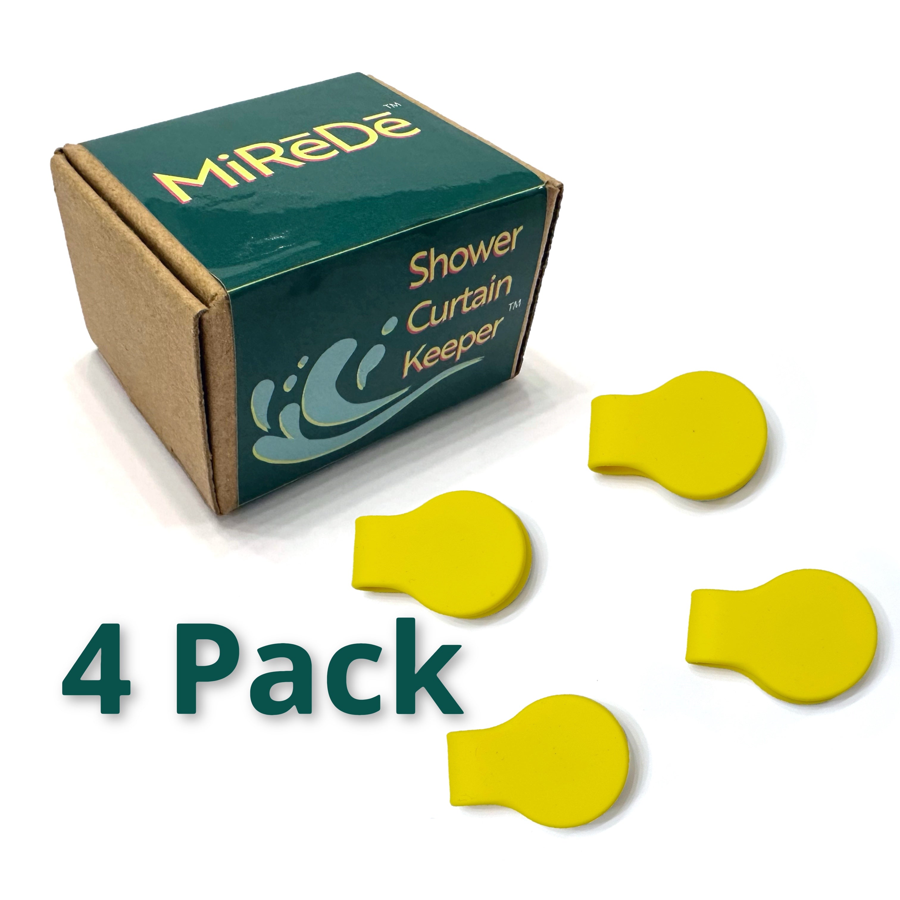 Shower Curtain Keeper Buttercup Yellow - Limited Quantities