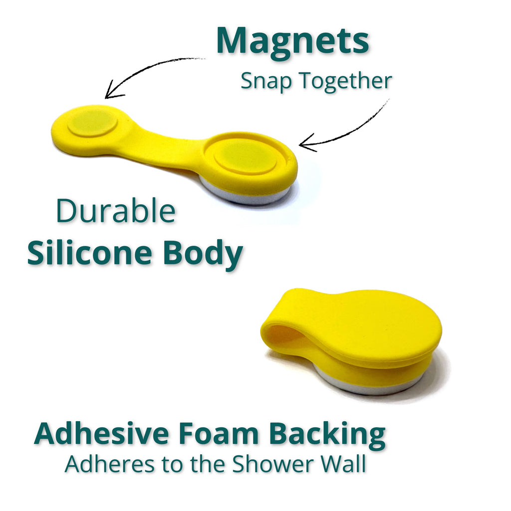 Shower Curtain Keeper Buttercup Yellow - Limited Quantities